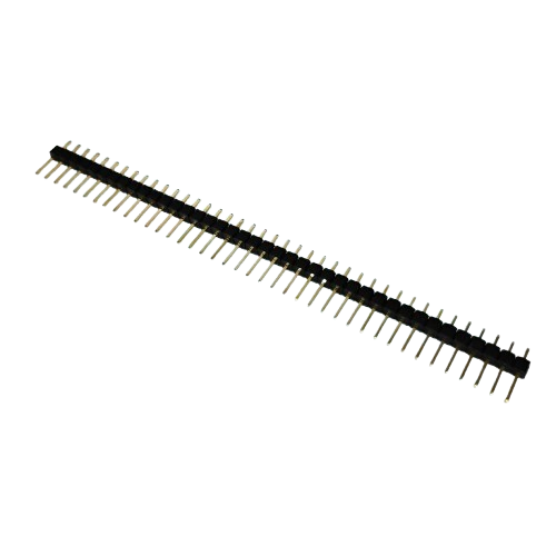 40-Pin 2.54mm Male Berg Strip Straight Single Row Header Gold Plated (2.54mm Pitch) image 1