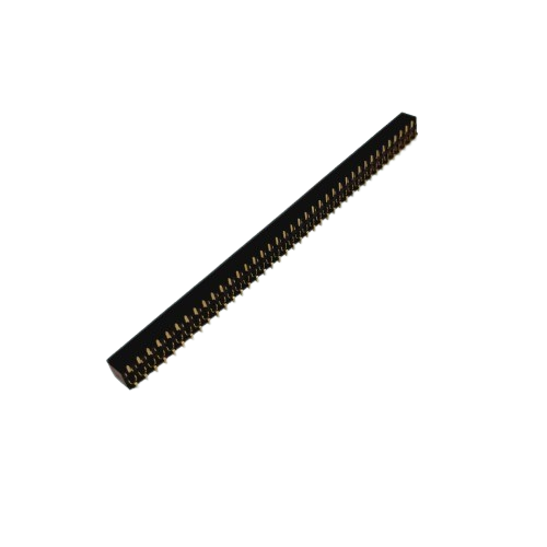 40 X 2 Pin 2mm SMT Female Berg Strip Straight Double Row Header Gold Plated (2mm Pitch) image 1