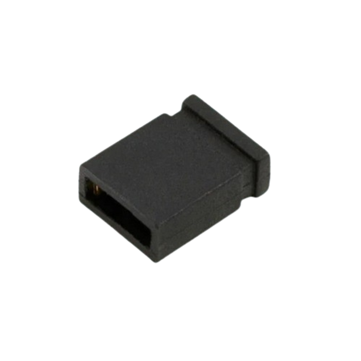 2 Pin Short Jumper 2.54mm Pitch (PCB Header Jumper Cap) image 1