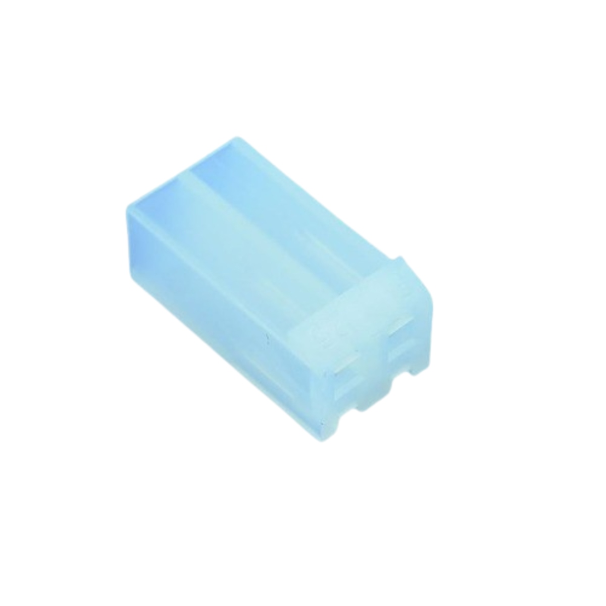 2 Pin 3.96mm CPU Female Housing Connector (PCB Power Connector Housing) image 1