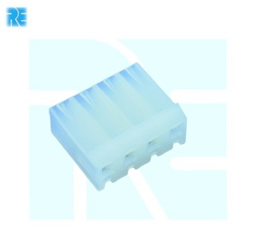 4 Pin 3.96 mm CPU Female Housing Connector  image 1