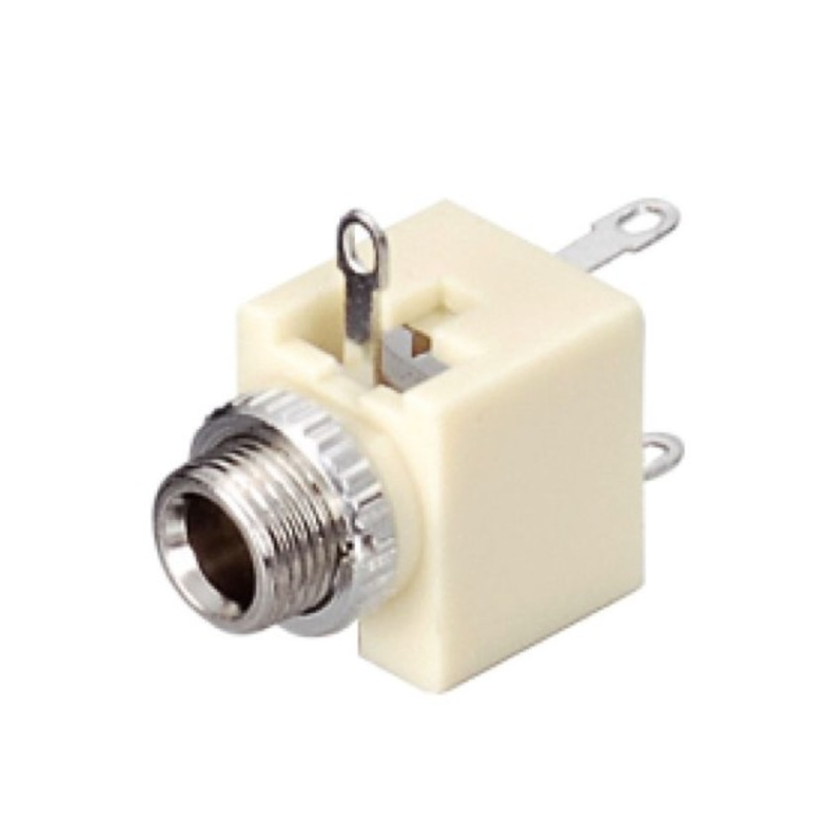 EP Female Connector 3.5mm Chassis Mount Socket Mono image 1