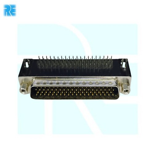 DB78 Pin D Sub Right Angle Male Connector for PCB Mount Applications (DB78 Male Connector) image 1