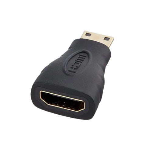HDMI Female to Mini HDMI Male Adapter (Standard HDMI to Mini HDMI) image 1