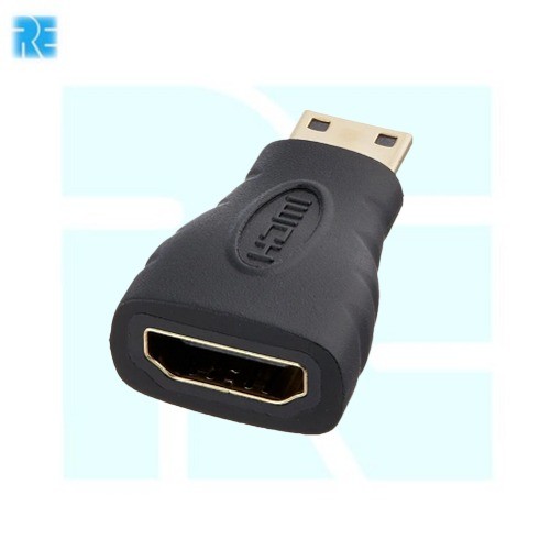 HDMI Female to Mini HDMI Male Adapter image 1