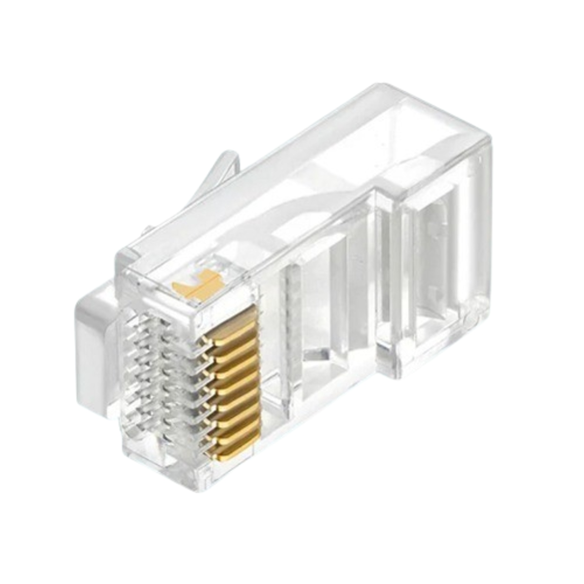 RJ45 8P Male Ethernet Connector Plug (8 Pin) image 1