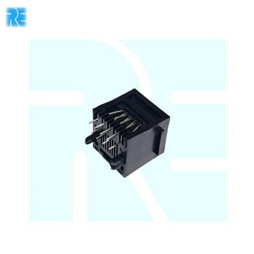 RJ45 8 pin Straight 8P8C Plastic Female Connector image 1