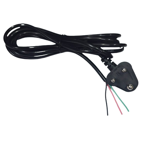 3 Pin 14 x 60 3 Meter Open Ended Mains Cord (AC Power Cable) image 1