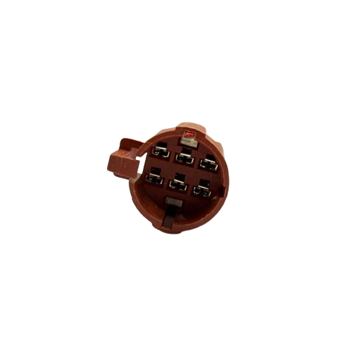 Push Button Switch Holder Harness 6 Pin 15cm Cable for 22mm 25mm 28mm 30mm Switches (Latching Push Button Switch Socket Plug, Without Switch) image 3