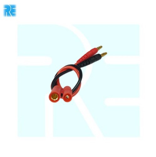 HXT 4mm to Banana Connector ESC Side Charge Adapter Cable image 1