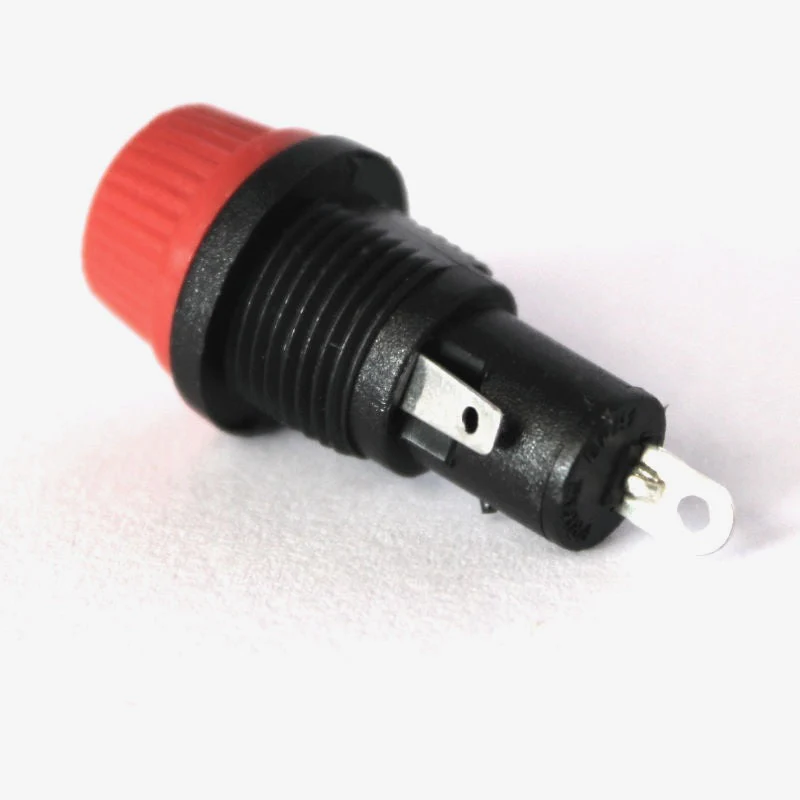 Panel Mount Fuse Holder for 5x20mm Glass Fuse (Fuse Mounting Socket) image 2