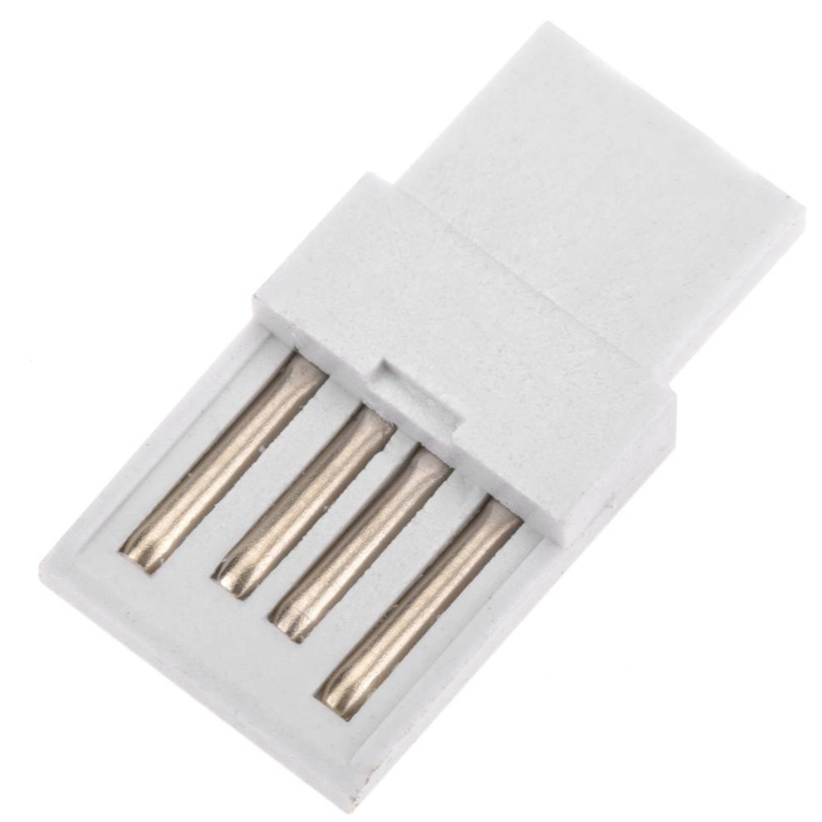 USB Type-A Male Solderable Connector Metal Shell 4 Pin Through Hole USB Plug (USB Type-A Male Connector) image 3
