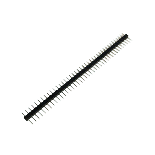 40 Pin Male Berg Strip Header (2 mm Pitch, Straight, Single Row, Silver Plated) image 1