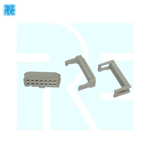 14 Pin FRC/IDC Female Connector 7x2 Pin 2.54mm FCI-OEN Make (Ribbon Cable IDC Connector) image 1
