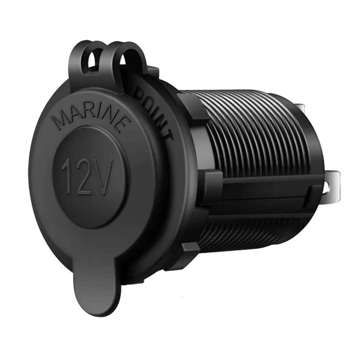 12V Waterproof Car Cigarette Lighter Socket (Female Power Outlet) image 1