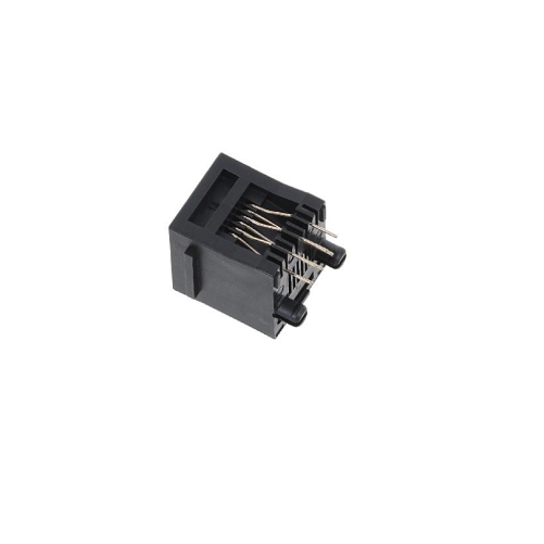 RJ45 Vertical Unshield 6P6C Straight Connector image 1