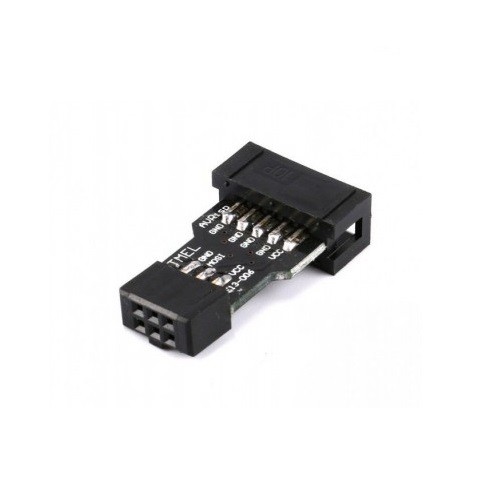 AVR-ISP 10Pin to 6pin Adapter PCB for USBASP Programmer image 1
