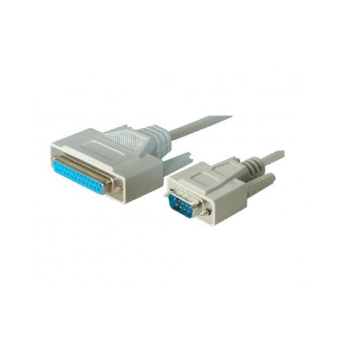 9 Pin Male to 25 Pin Female Cable -1.5 MTR image 1