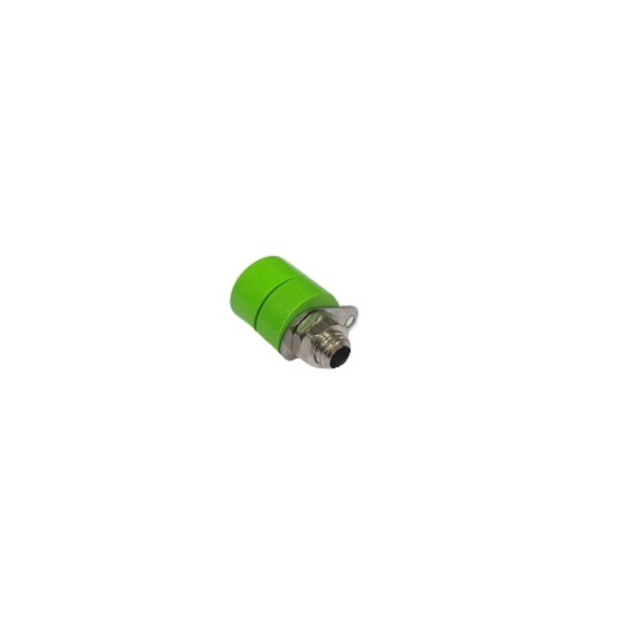 4mm Banana Female Socket Light Green Panel Mount Connector (4mm Banana Socket) image 3