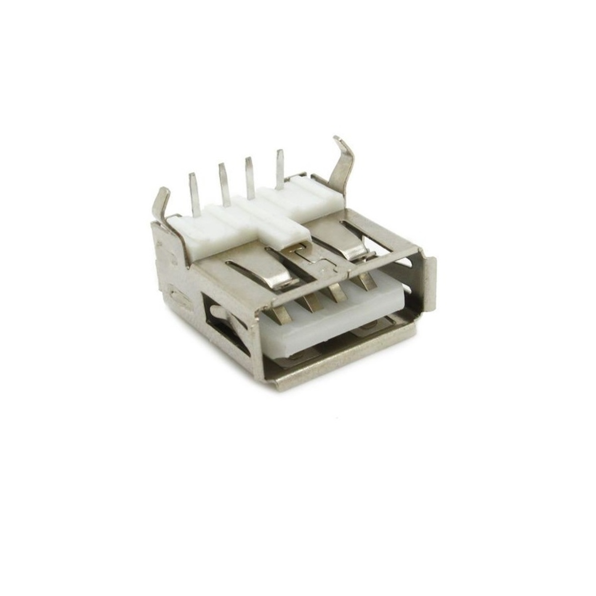 USB Type-A Right Angle Female Connector (PCB Mount USB Socket) image 1