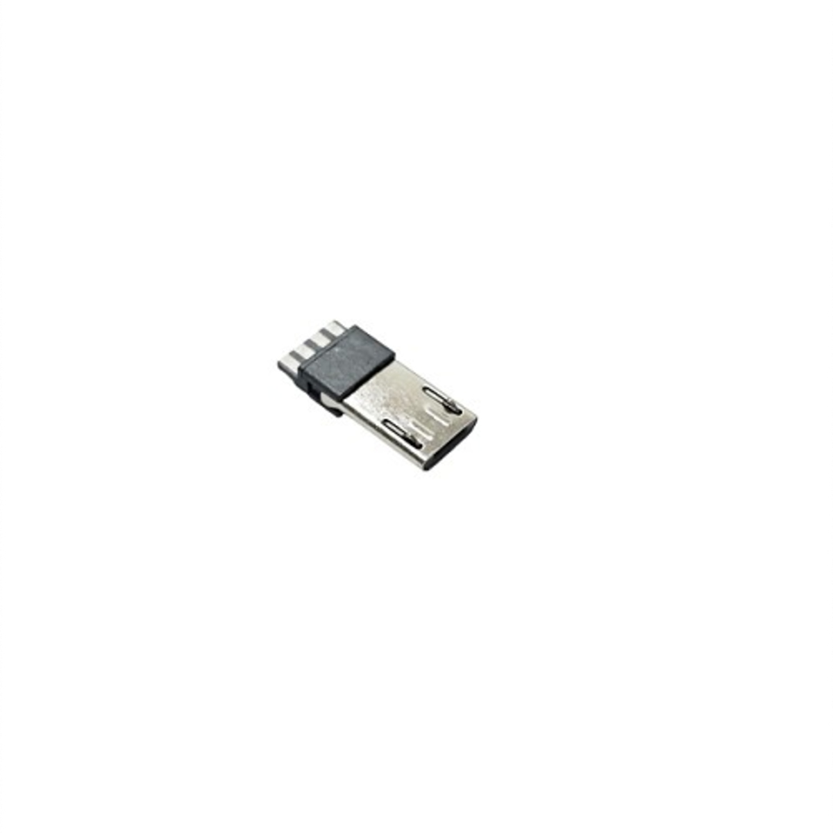 Micro USB Type B Male Plug Connector Solder Wire Type (Micro USB Connector) image 1