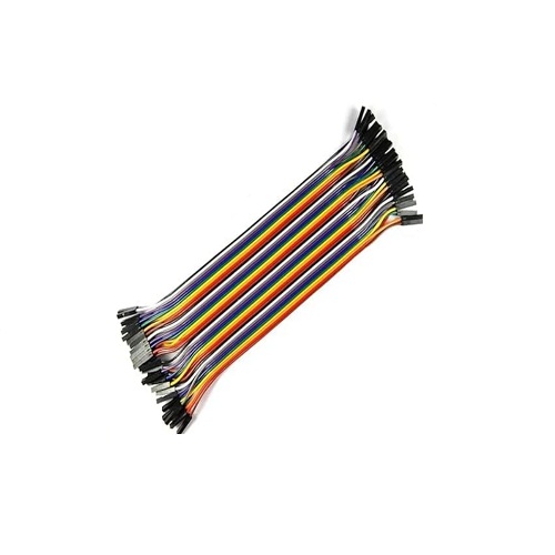Female to Female Jumper Wire 40 Pin Ribbon Cable – 20cm Length image 2