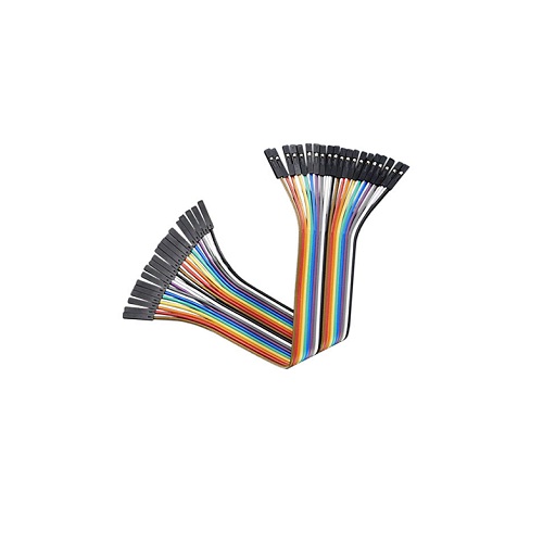 Female to Female Jumper Wire 40 Pin Ribbon Cable – 20cm Length image 3