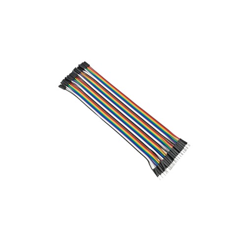 Male to Female Jumper Wire 40 Pin Ribbon Cable – 20cm Length image 2
