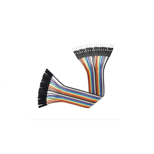 Male to Female Jumper Wire 40 Pin Ribbon Cable – 20cm Length image 4