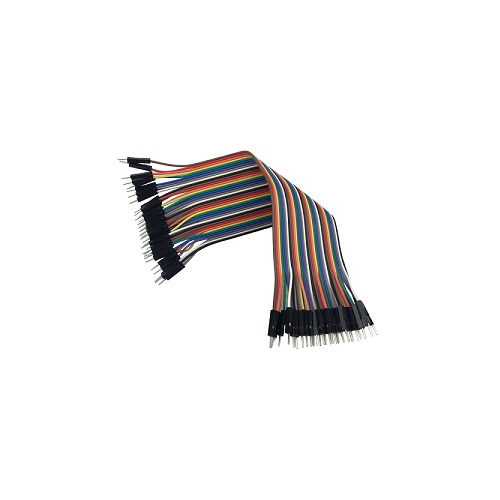 Male to Male Jumper Wire 40 Pin Ribbon Cable – 20cm Length image 3
