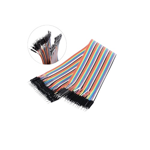Male to Male Jumper Wire 40 Pin Ribbon Cable – 20cm Length image 4
