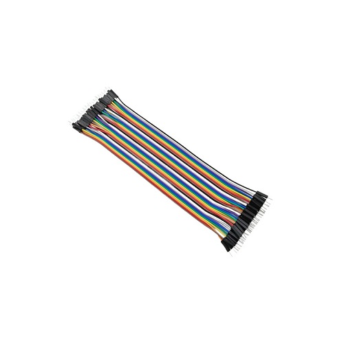 Male to Male Jumper Wire 40 Pin Ribbon Cable – 20cm Length image 1
