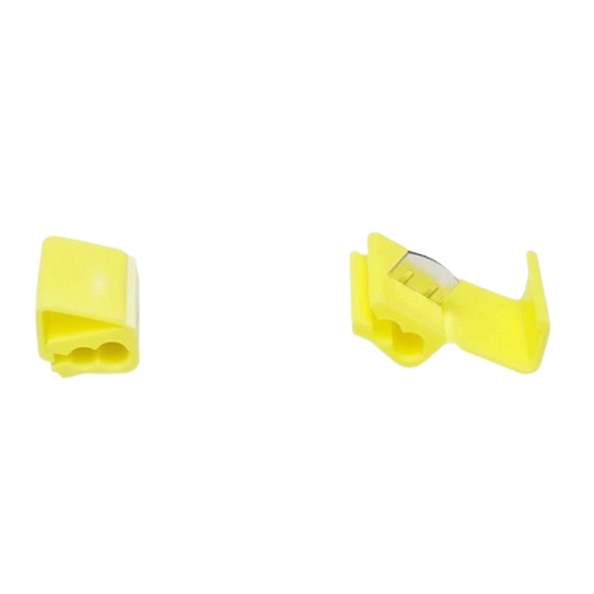 Electric Wire Cable Crimp Connectors Quick Splice Terminals Yellow image 1