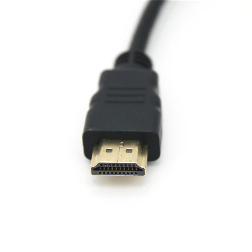 HDMI Male to Female Panel Mount Extension Adapter Cable 30cm image 3
