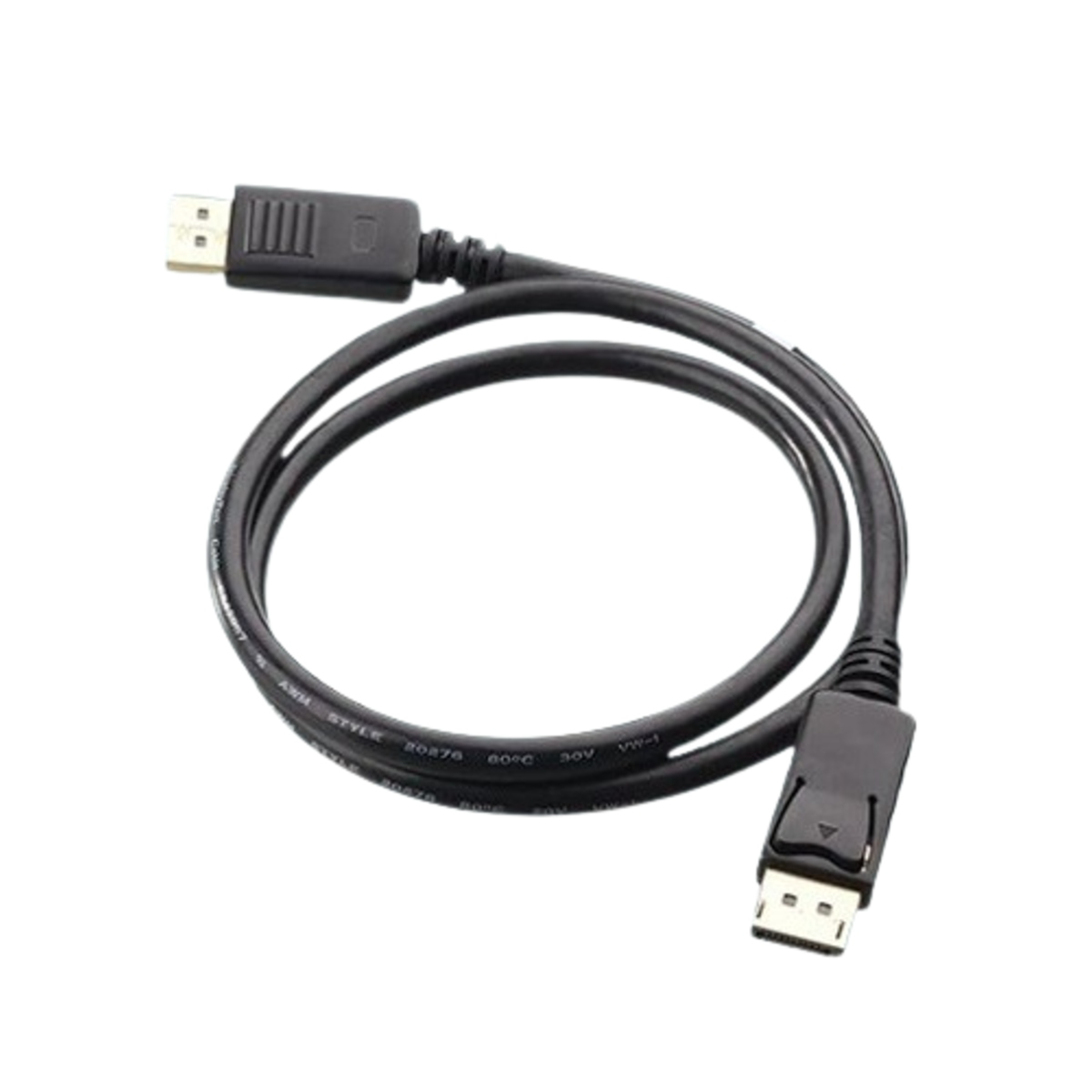 DisplayPort DP to DP Cable 1.5 Meter Black (Male-to-Male Video Cable) image 1