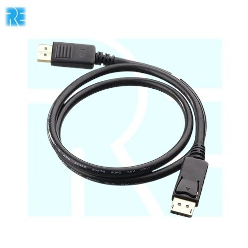 Display Port DP to DP Display Port Cable 1.5 MTR Black image 1