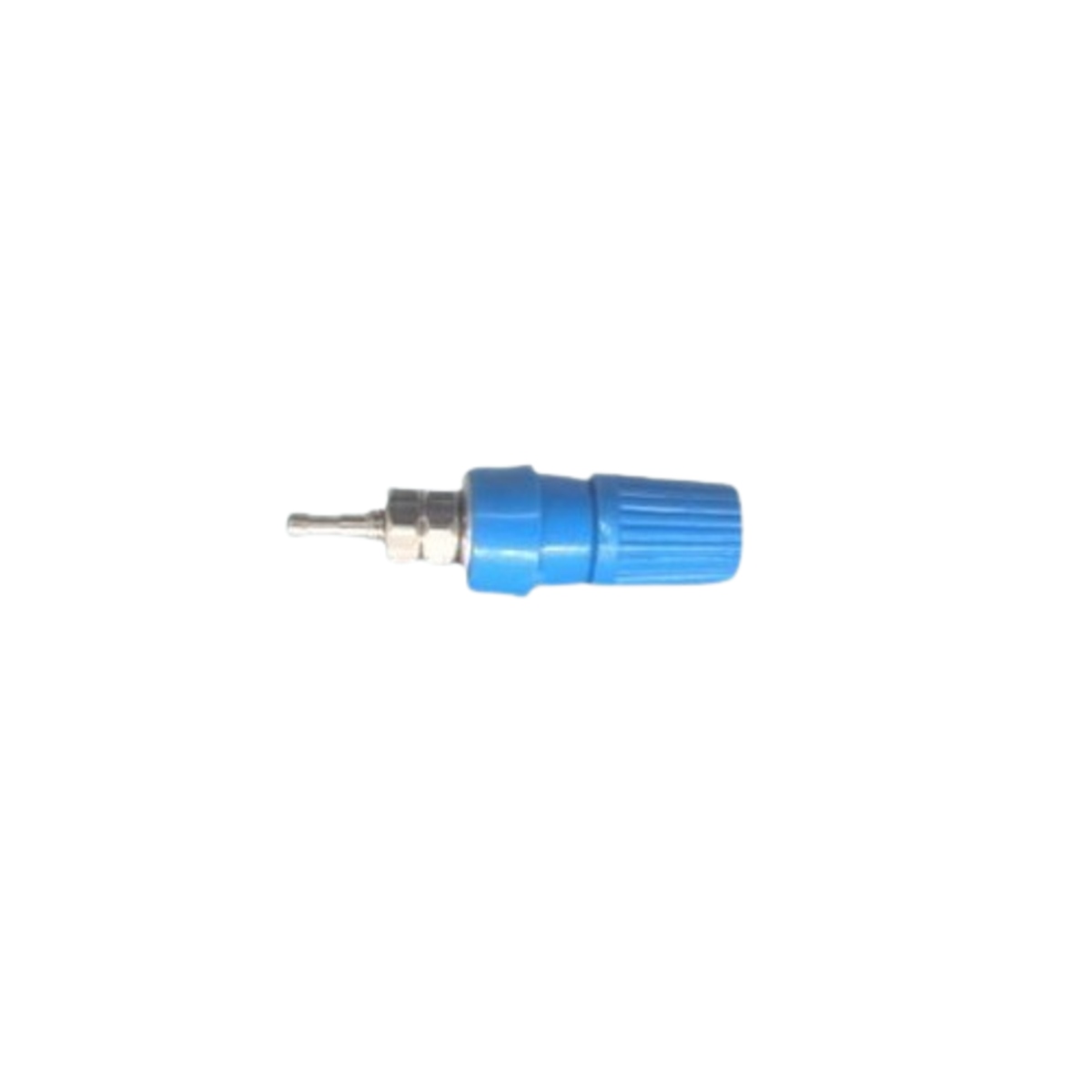 2 mm 5 Amp Terminal Panel Mounting Banana Plug BTI-5 Blue (Panel Mount Test Connector) image 1