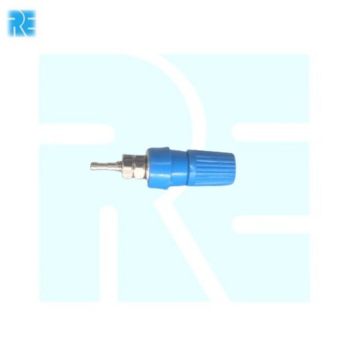 2 MM-5 Amp Terminal Panel Mounting Banana Plug BTI-5 Blue image 1