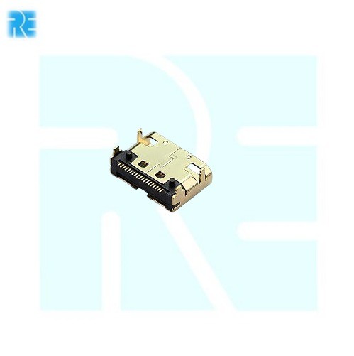Mini HDMI Gold Plated 19 Pin Female Connectors image 1