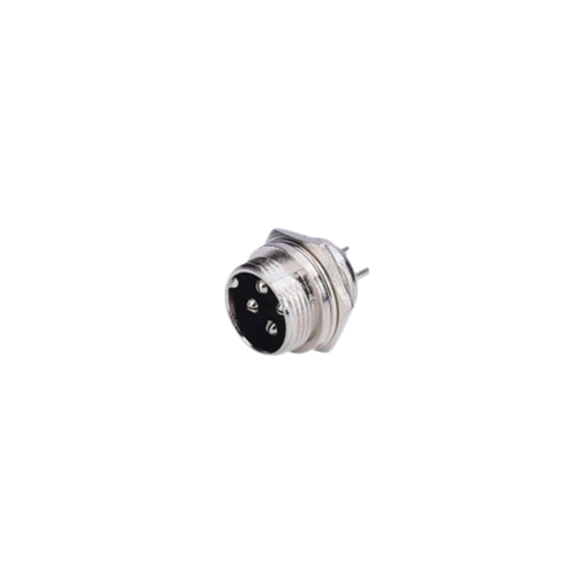 MX-398 4 Pin 16mm Aviation Male Mini Round Shell Panel Mount Connector (Circular Electrical Connector) image 1