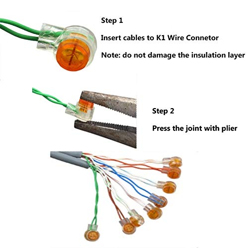 Gel Filled Wire-to-Wire K1 Connector (IDC Splice Connector) image 4