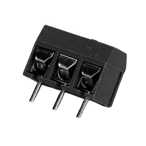 PBT 3-Pin PCB Terminal Block – 5mm Pitch, Through-Hole image 2