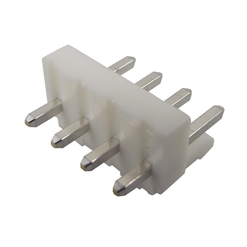 VH 3.96mm 4 Pin Wafer Male Connector DIP Straight Tin Plated (Through Hole PCB Header Connector) image 1