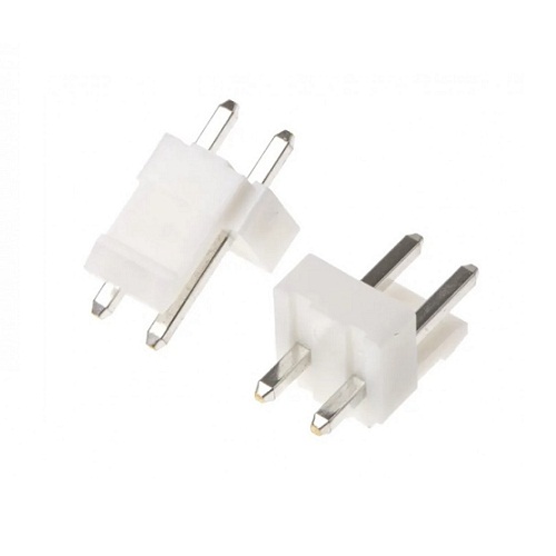 VH 3.96mm 2 Pin Wafer Male Connector DIP Straight Tin Plated (Through Hole PCB Header Connector) image 2