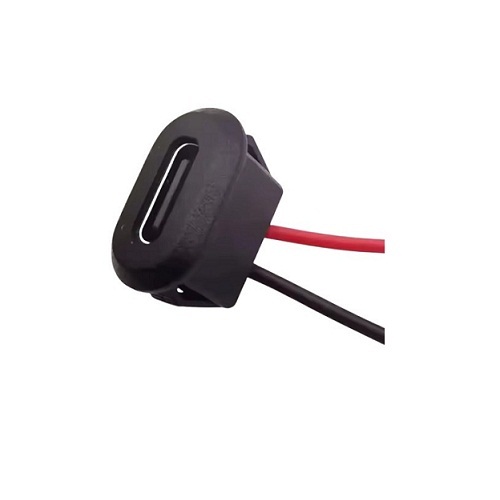 USB Type-C Waterproof Female Connector Charging Interface with Cable 11.3cm (Panel Mount Charging Port) image 3