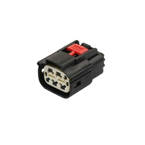 OBD 10 Pin Female Automotive Connector (10 Pin 2.2mm Pitch Receptacle Crimp Connector with Latch Holder) image 2