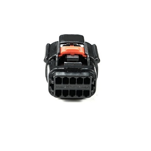 OBD 10 Pin Female Automotive Connector (10 Pin 2.2mm Pitch Receptacle Crimp Connector with Latch Holder) image 3