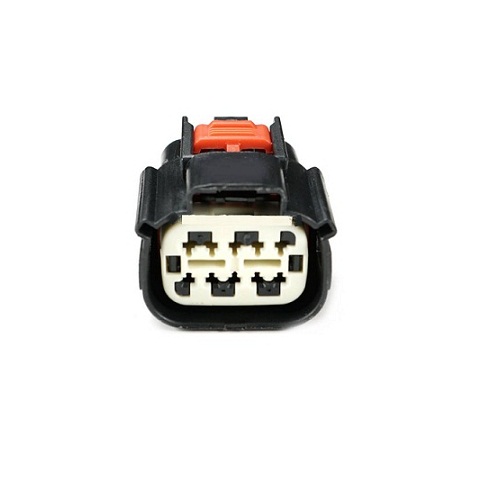 OBD 10 Pin Female Automotive Connector (10 Pin 2.2mm Pitch Receptacle Crimp Connector with Latch Holder) image 1