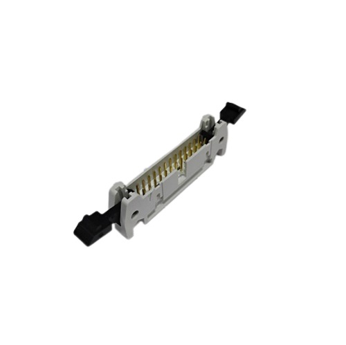 26 Pin FRC IDC Right Angle Male Header with Lock 13x2 Pin 2.54mm FCI OEN Make (Dual Row Ribbon Cable Connector) image 3