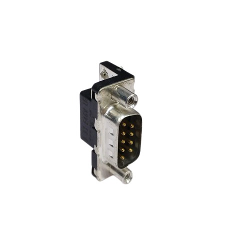 DB9 Pin D Sub Solder Type Male Right Angle Connector FCI OEN Make for Signal and Data Applications (DB9 Male Right Angle Connector) image 3